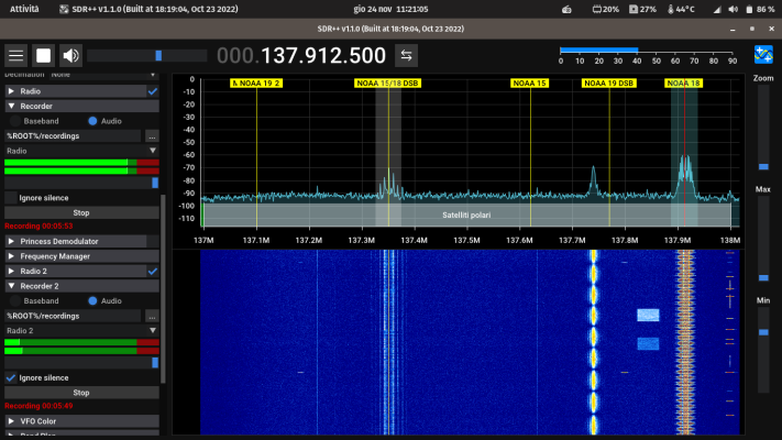 Ricezione SDR++